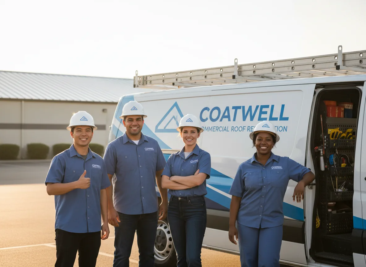 Commercial roof coating company in Oakley, ID